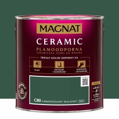 Farba Magnat Ceramic Ciemnozielony malachit 2.5 l