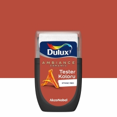 Tester farby Dulux Ambiance Ethnic red 30 ml