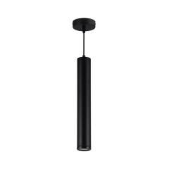 Lampa wisząca łazienkowa Porter czarna IP44 GU10 Milagro
