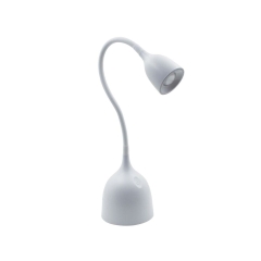 Lampka biurkowa Swallow biała 400 lm LED Inspire