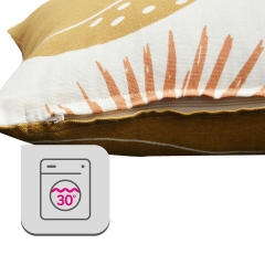 Poduszka Lohem brązowa 50 x 30 cm Inspire