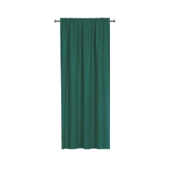 Zasłona Oxford zielona 140 x 260 cm na taśmie