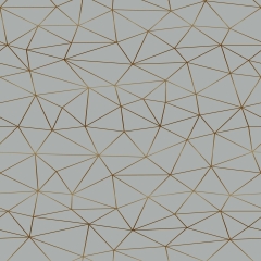 Okleina Tico Gold szaro-złota 45 x 200 cm geometryczna