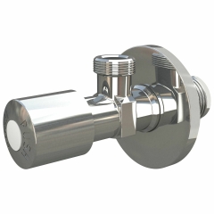 Zawór kątowy klik-klak 1/2 x 3/8" pod wężyk SAMEE