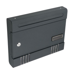 Skrzynka na listy C4 29x36.5x6.5cm szara Kaliope
