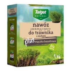 Nawóz do trawnika z mchem Target z mączką bazaltową 1 kg