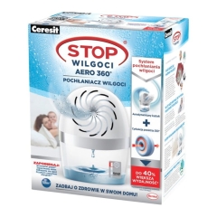 Pochłaniacz wilgoci Ceresit Stop Wilgoci Aero 360° biały 450 g