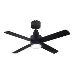 Lampowentylator GoodHome Burbank 106 cm CCT DIM czarny