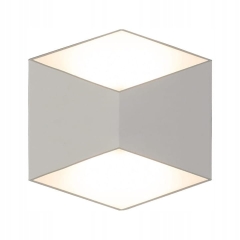 Kinkiet zewnętrzny elewacyjny TRIANGLES 2x5W LED Biały Nowodvorski