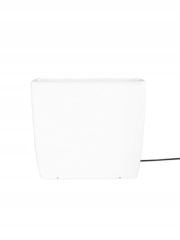 Lampa zewnętrzna ogrodowa FLOWERPOT L 2x60W E27 Biały Nowodvorski