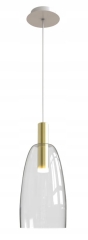 Lampa Wisząca Żyrandol Złoty 140x14 14 5