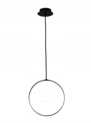 Lampa Wisząca Żyrandol Czarny 140x127