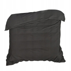 Poszewka na poduszkę z lamówką 220X200 Czarna