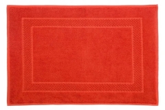 DYWANIK ŁAZIENKOWY BAWEŁNA FROTTE 60X90 POMARAŃCZ