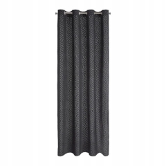 Zasłona Velvet 140x250 welwetowa gładka Cardin INGA czarny