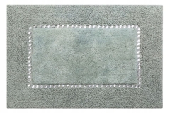 DYWANIK ŁAZIENKOWY GLAMOUR BAWEŁNA 60X90 MIĘTOWY