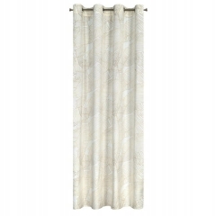 ZASŁONA WELUR VELVET NA PRZELOTKACH 140X250 BEŻOWA