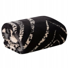 ZEBRA 220X240 BEige acrylic bed blanket