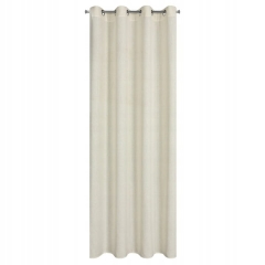 Zasłona gotowa ortex ecru eko 140X250 Naturalna