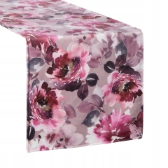 Obrus Bieżnik Welurowy Velvet 1 35X140 CM PUDROWY