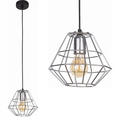 DIAMOND SILVER Lampa WISZACA CHROM