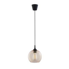 CUBUS Bursztynowa Lampa Wisząca Żyrandol