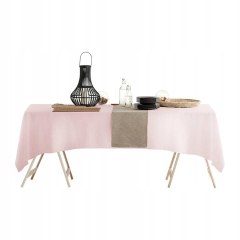 New pink Obrus Plamoodporny 40x140