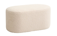 Pufa OREBO 84x45 naturalna biel