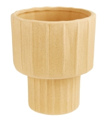 Doniczka TROELS Ś16xW19cm żółty