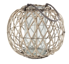 Latarnia LAPPSANGER Ś38xW32 naturalny