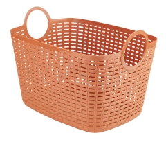 Kosz EVAN S27xD38xW27cm 14,5L plastik pomarańczowy