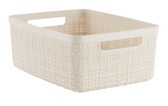 Kosz JUTE 5L plastik naturalna biel