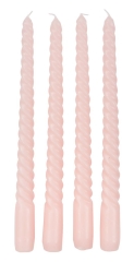 Świeca BALDUR W26cm różowy 4szt/op