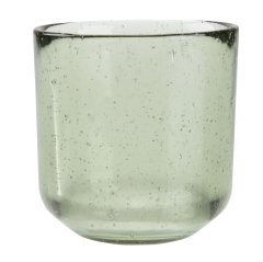 Świecznik ASLAK Ś8xW8cm zielony
