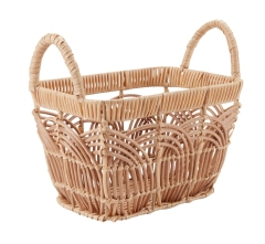 Kosz VILIUS S18xD26xW17cm naturalny