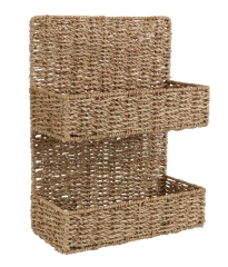 Półka ścienna LAU S28xW36xD12cm 2 kosze