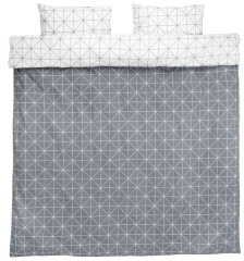 Komplet pościeli ATLA 200x220 szary