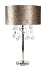 Lampa Stołowa Natalie Glamour 46x75cm Beżowy