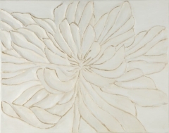 Obraz ręcznie malowany na płótnie 571 100x80cm Kremowy