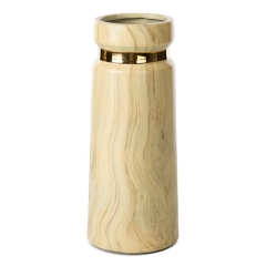Wazon Dekoracyjny Aliza  12 x 30 cm Beżowy