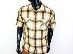 *P CAT Mens Shirt Short Sleeve Checks size XL