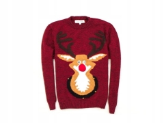 *I River Island Mens Sweater Christmass size M