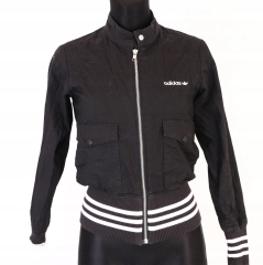 T Adidas Adicolor Womens Jacket Zipper Black M