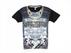 *E Soul Star Mens T-shirt Cotton 3D Print size S