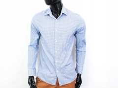 *N Reiss Mens Shirt Tailored Checks Blue size L