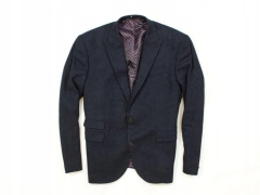 *J Next Mens Blazer Wool Jacket Black size 44