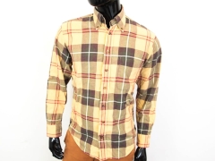 L GANT Mens Shirt Tailored Checks Beige size M