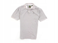 *D Timberland Mens Polo Shirt Cotton Stripes Grey S