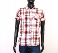 W SCOTCH&SODA MENS SHORTSLEEVE CHECKED SHIRT INT M