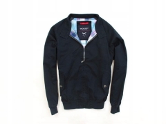 *B Wolsey Mens Jacket Harrington Black size S
